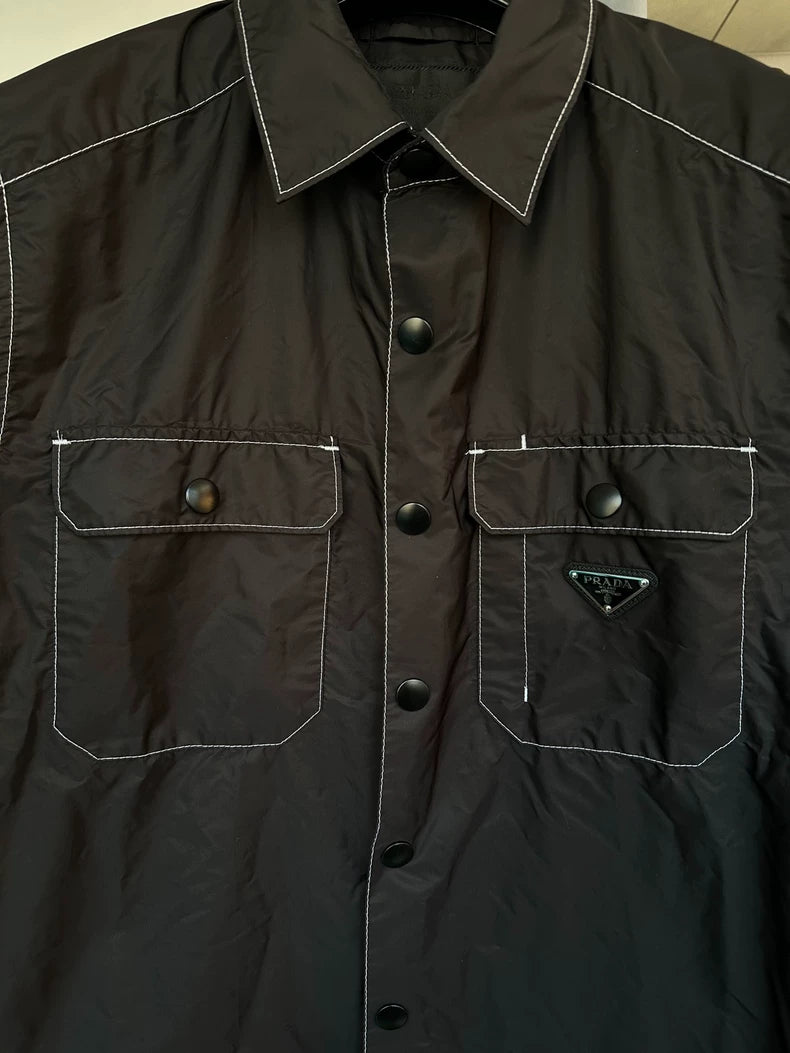 Prada Short Sleeve Button-Up Shirt