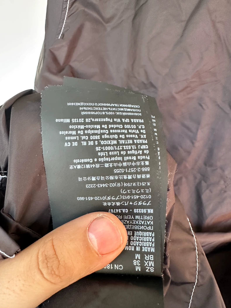 Prada Short Sleeve Button-Up Shirt