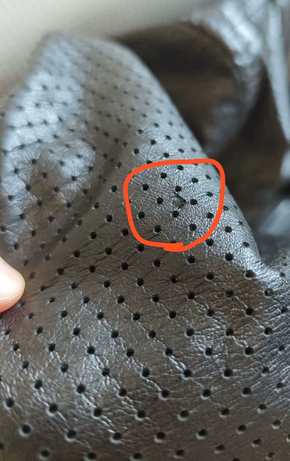 Comme des Garcons Archive Fishnet Leather Jacket