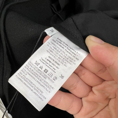 Bottega Veneta Black Collarless Blazer Jacket