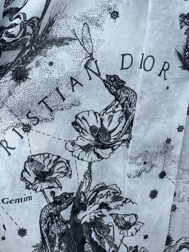 Dior Long Sleeve Printed Shirt