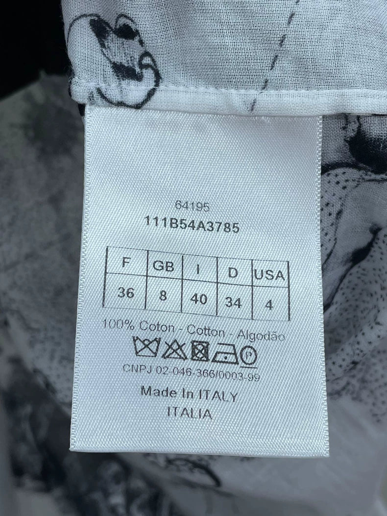 Dior Long Sleeve Printed Shirt