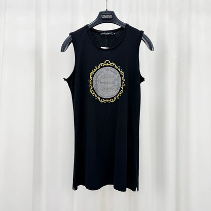 Dolce&Gabbana Printed Sleeveless Top-yf