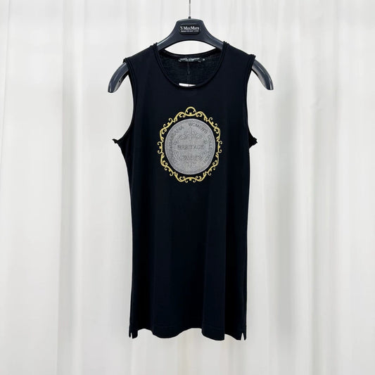 Dolce&Gabbana Printed Sleeveless Top-yf