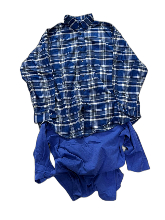 Balenciaga Double Layered Shirt Dress