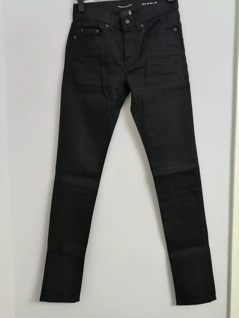 SAINT LAURENT D02 Black Denim Jeans 28