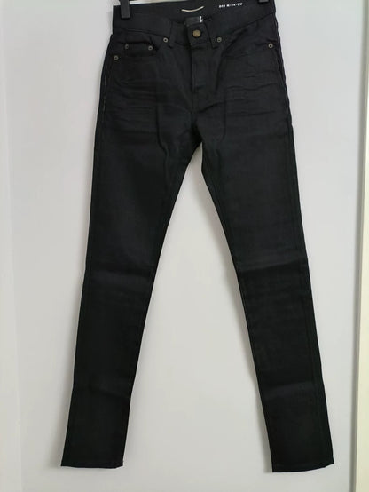 SAINT LAURENT D02 Black Denim Jeans 28