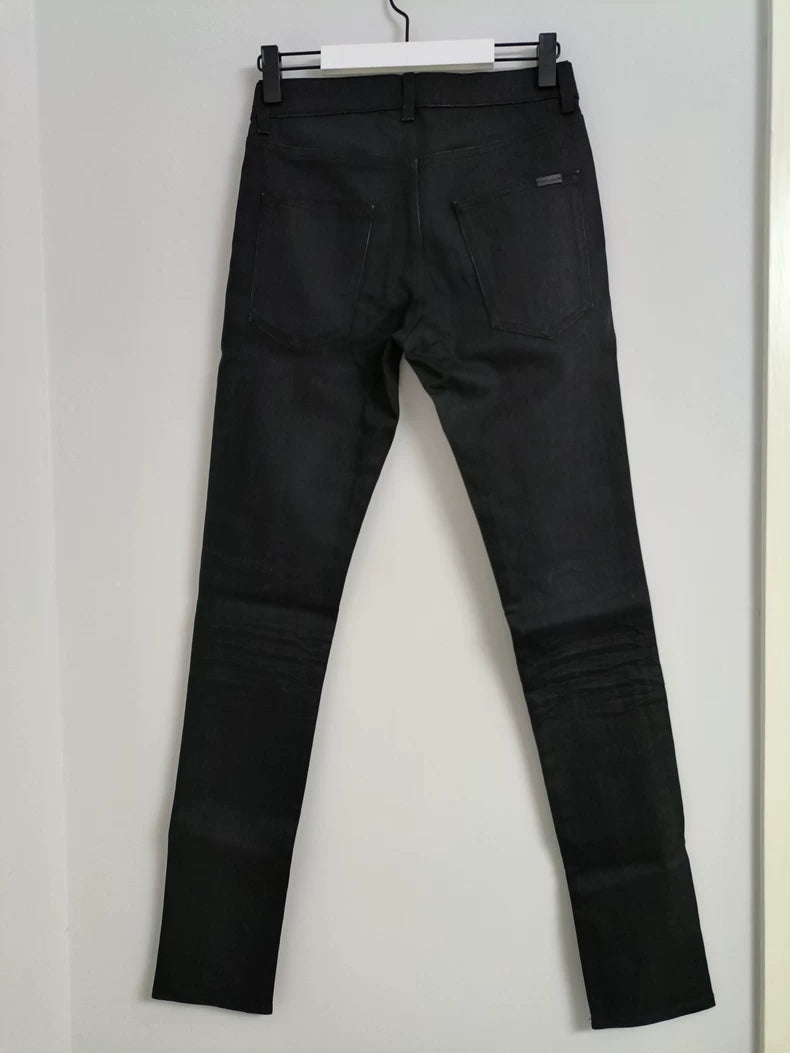SAINT LAURENT D02 Black Denim Jeans 28