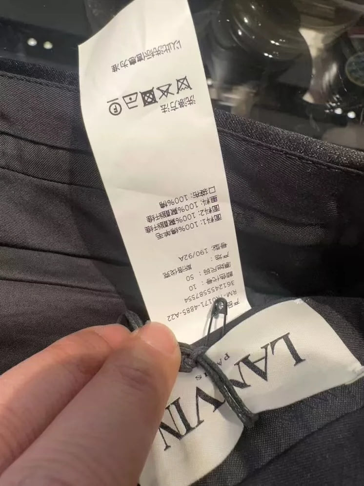 LANVIN wool trousers-zp