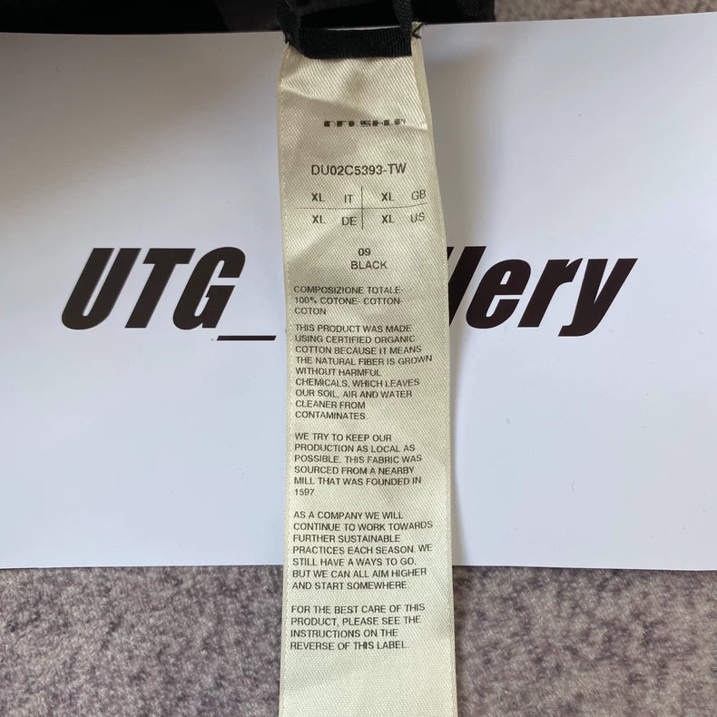 Rick Owens Tw Wide-Leg Cargo Pants