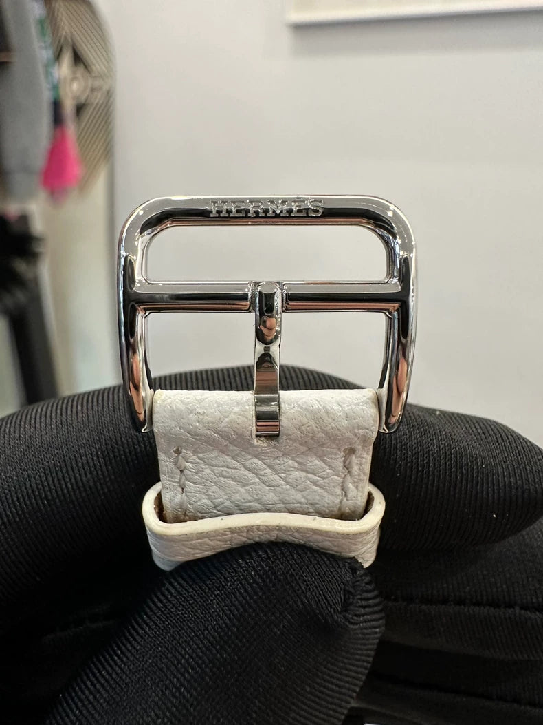 Hermes White Diamond Watch for Women