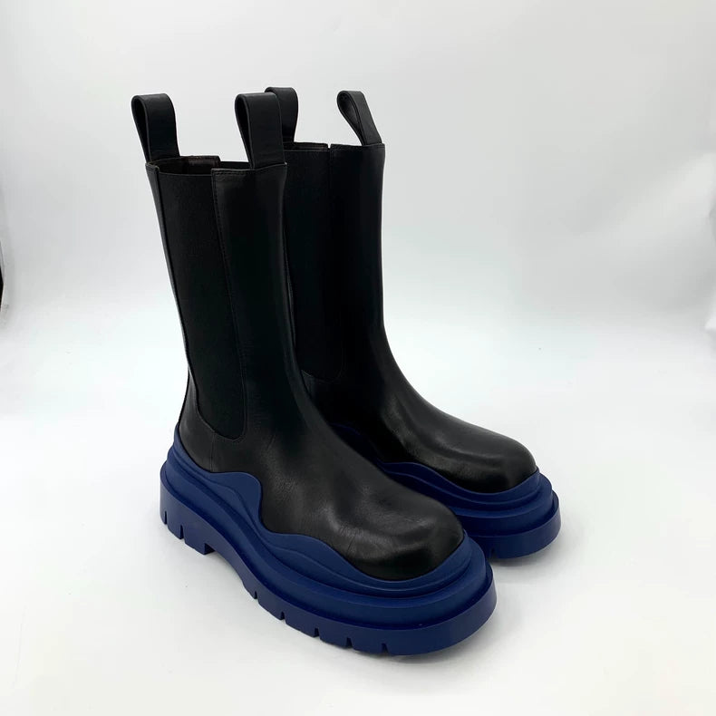 Bottega Veneta Thick Chelsea Boots Size 37