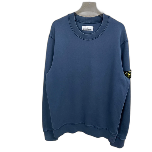 Stone Island Logo Crewneck Sweatshirt