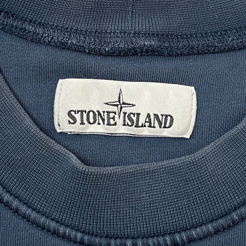 Stone Island Logo Crewneck Sweatshirt