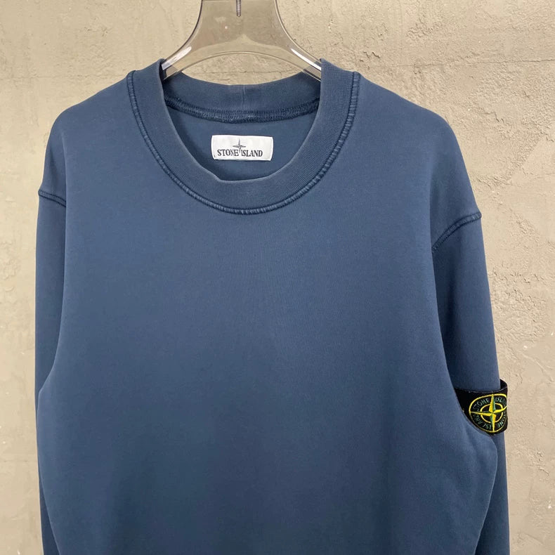 Stone Island Logo Crewneck Sweatshirt