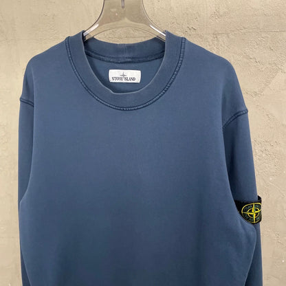 Stone Island Logo Crewneck Sweatshirt