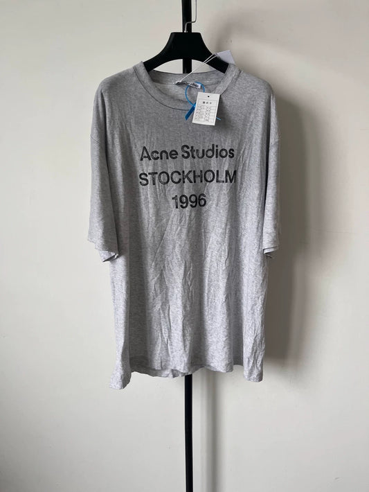 Acne Studios 1996 Print Loose Short Sleeve T-shirt-yf