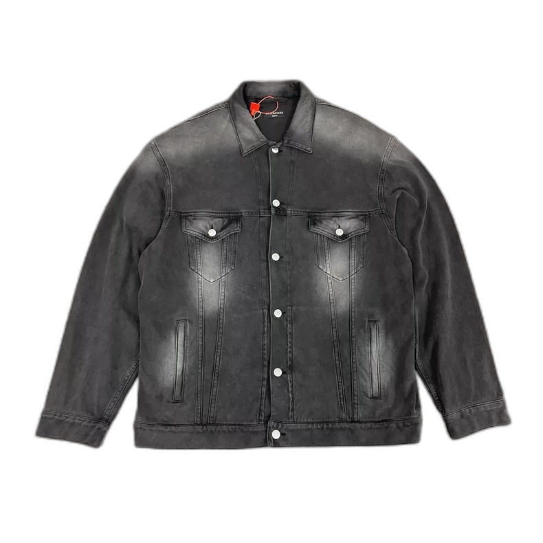 Balenciaga Washed Denim Jacket Size S