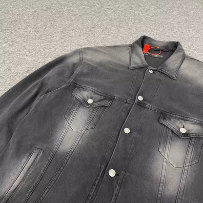 Balenciaga Washed Denim Jacket Size S