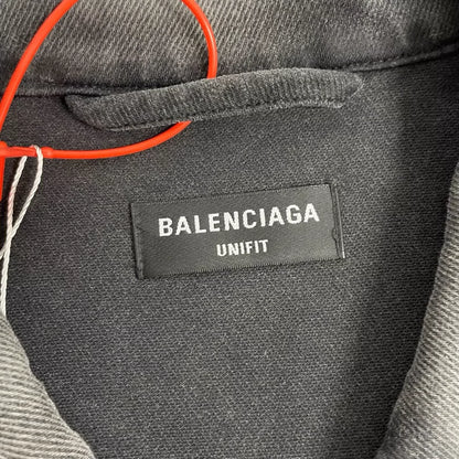 Balenciaga Washed Denim Jacket Size S