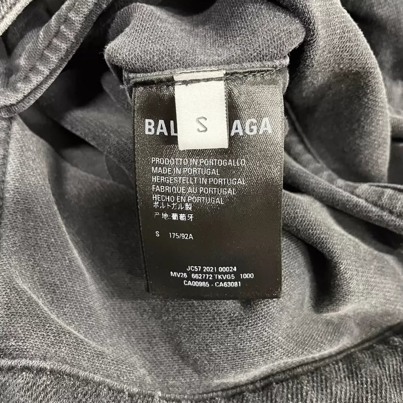 Balenciaga Washed Denim Jacket Size S