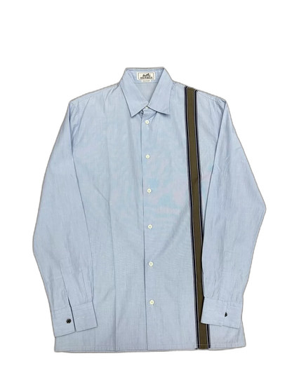 Hermes Striped Button-Up Shirt