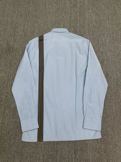 Hermes Striped Button-Up Shirt