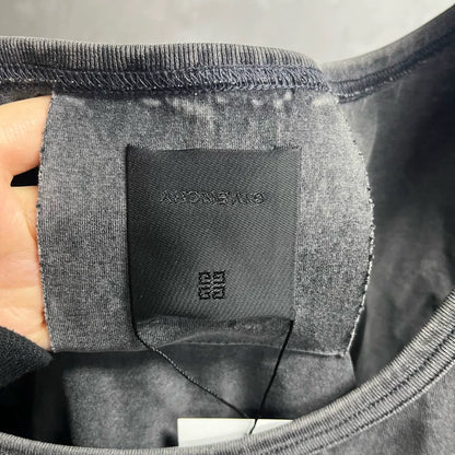 Givenchy Gray Logo Print Mini Skirt