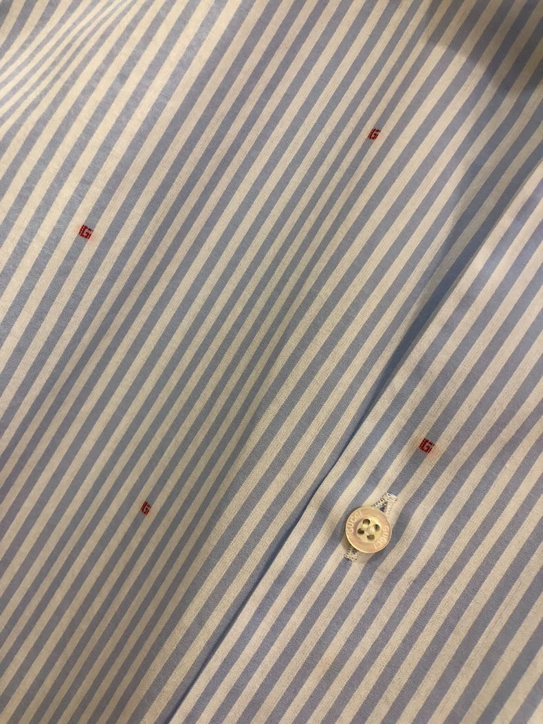 Gucci Embroidered Long Sleeve Shirt