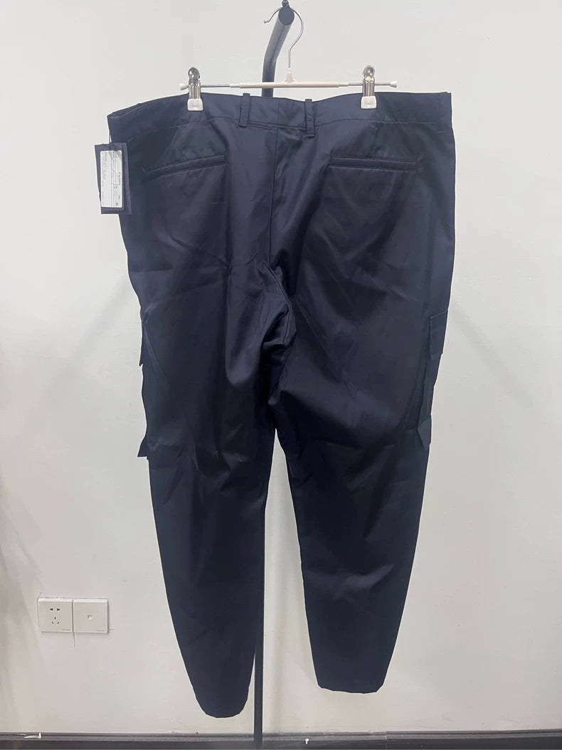 Prada Metal Triangle Pocket Casual Pants