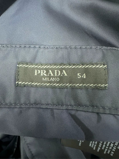 Prada Metal Triangle Pocket Casual Pants