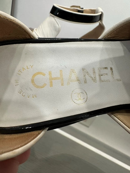 Chanel Black and White Panda Shoes