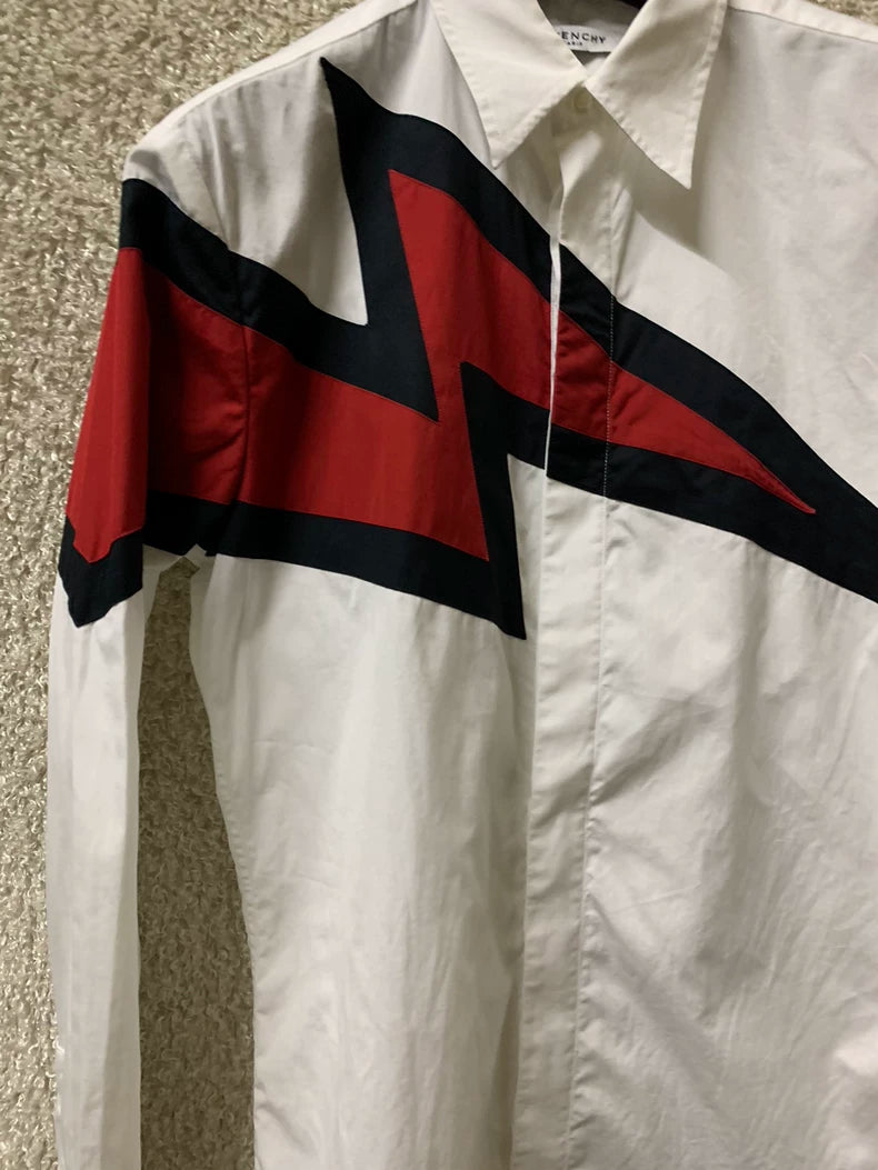 Givenchy Men's White Long Sleeve Shirt