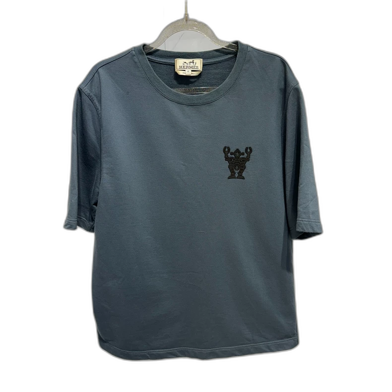 Hermes Robot Logo Short Sleeve T-Shirt