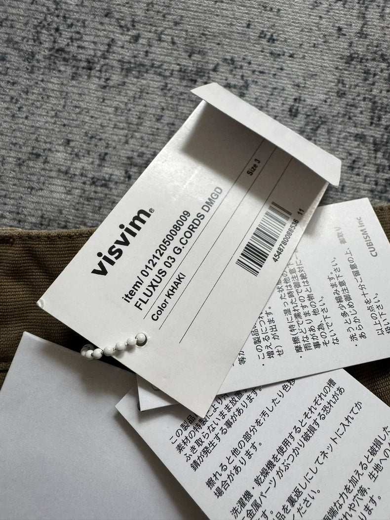 VISVIM 23SS FLUXUS 03 DMGD PANTS
