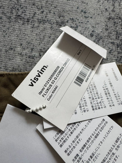 VISVIM 23SS FLUXUS 03 DMGD PANTS