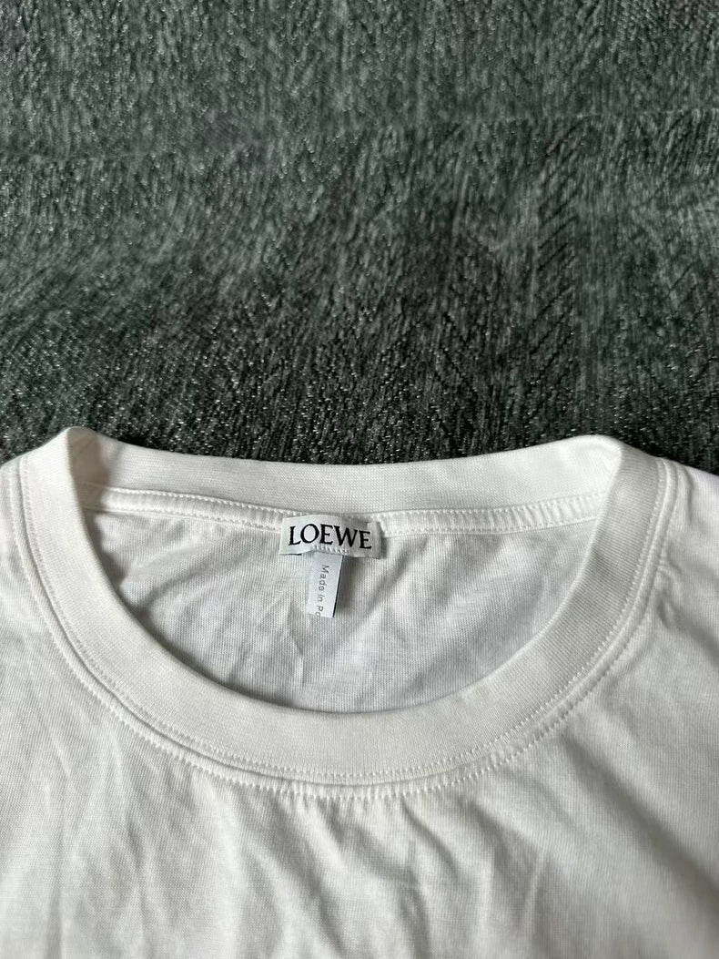 Loewe New White Short Sleeve T-Shirt