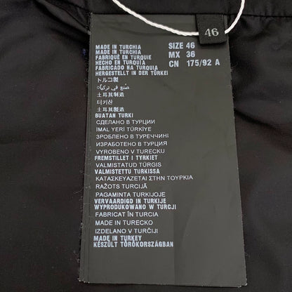 Prada Black Down Vest with Zipper