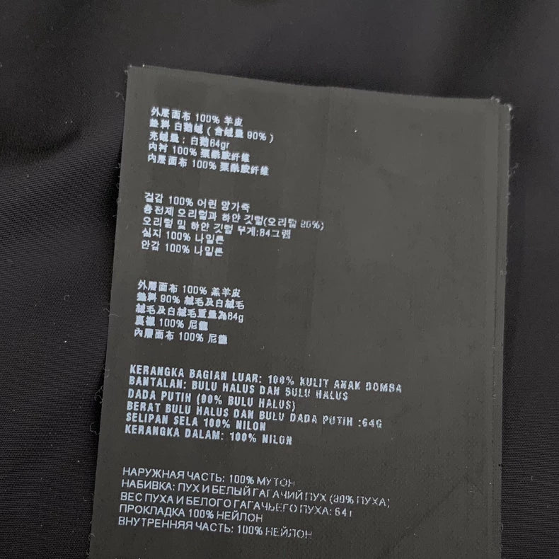 Prada Black Down Vest with Zipper