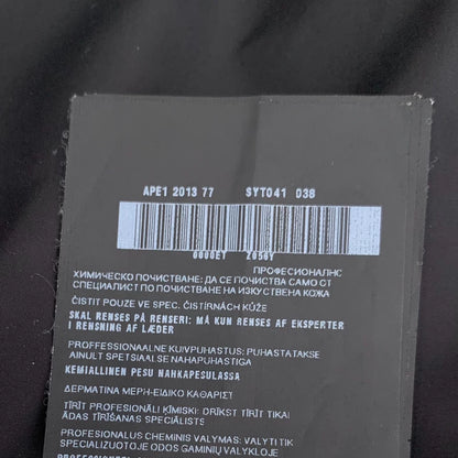 Prada Black Down Vest with Zipper