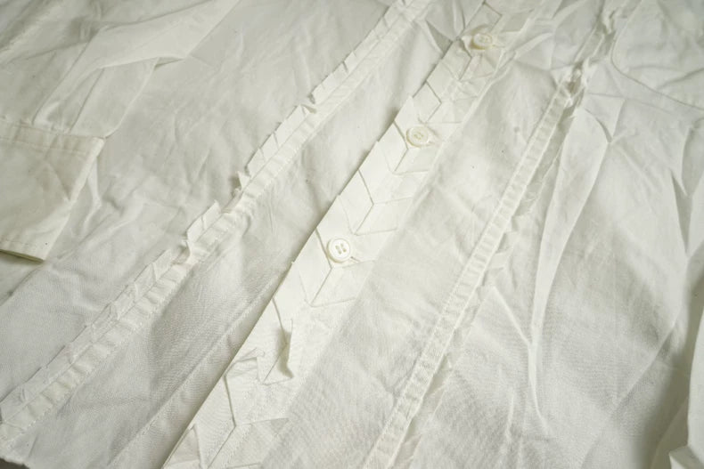 Yohji Yamamoto Zigzag Shirt