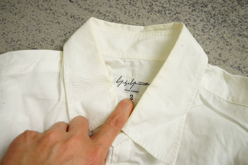 Yohji Yamamoto Zigzag Shirt