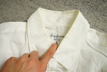 Yohji Yamamoto Zigzag Shirt