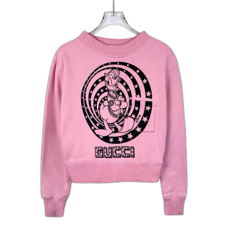 Gucci x Disney Pink Donald Duck Sweatshirt