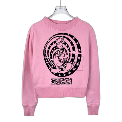 Gucci x Disney Pink Donald Duck Sweatshirt