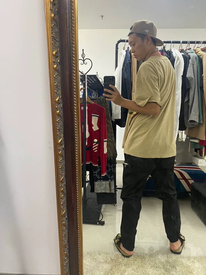 Rick Owens Black Multi-Zipper Pocket Pants