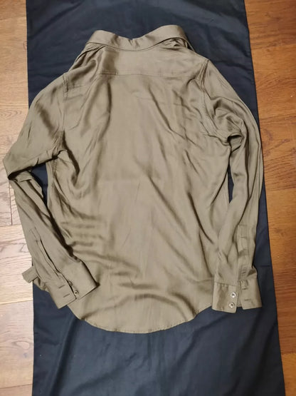 Saint Laurent Paris SLP Button-Up Shirt