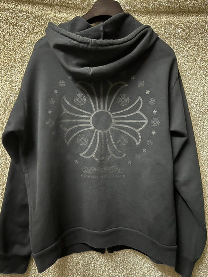 Chrome Hearts Men's Zip Hoodie-yf