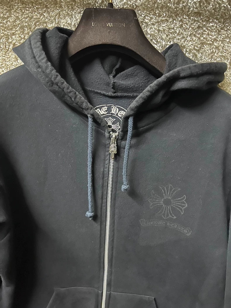 Chrome Hearts Men's Zip Hoodie-yf