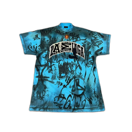 Balenciaga Manchester United Graffiti T-Shirt